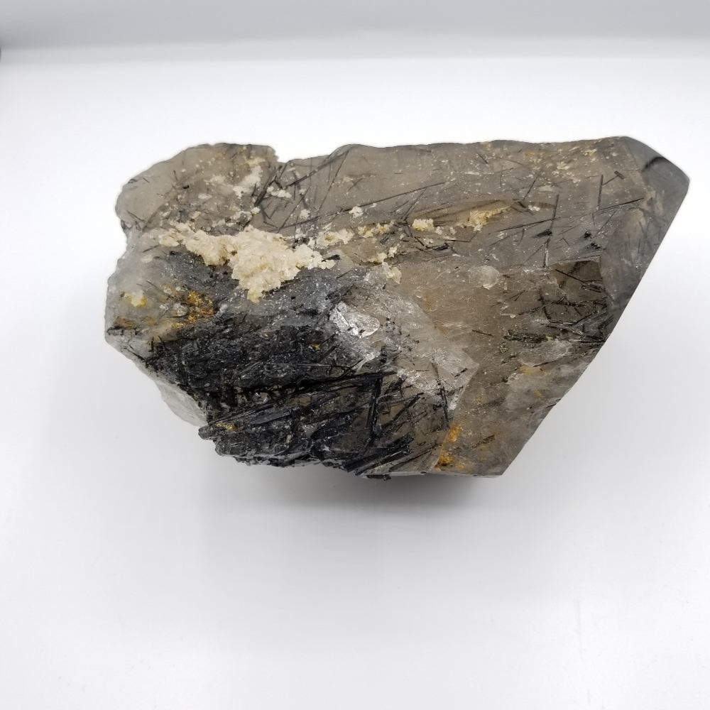 Tourmalinated Quartz Point - Picture 3 of 13
